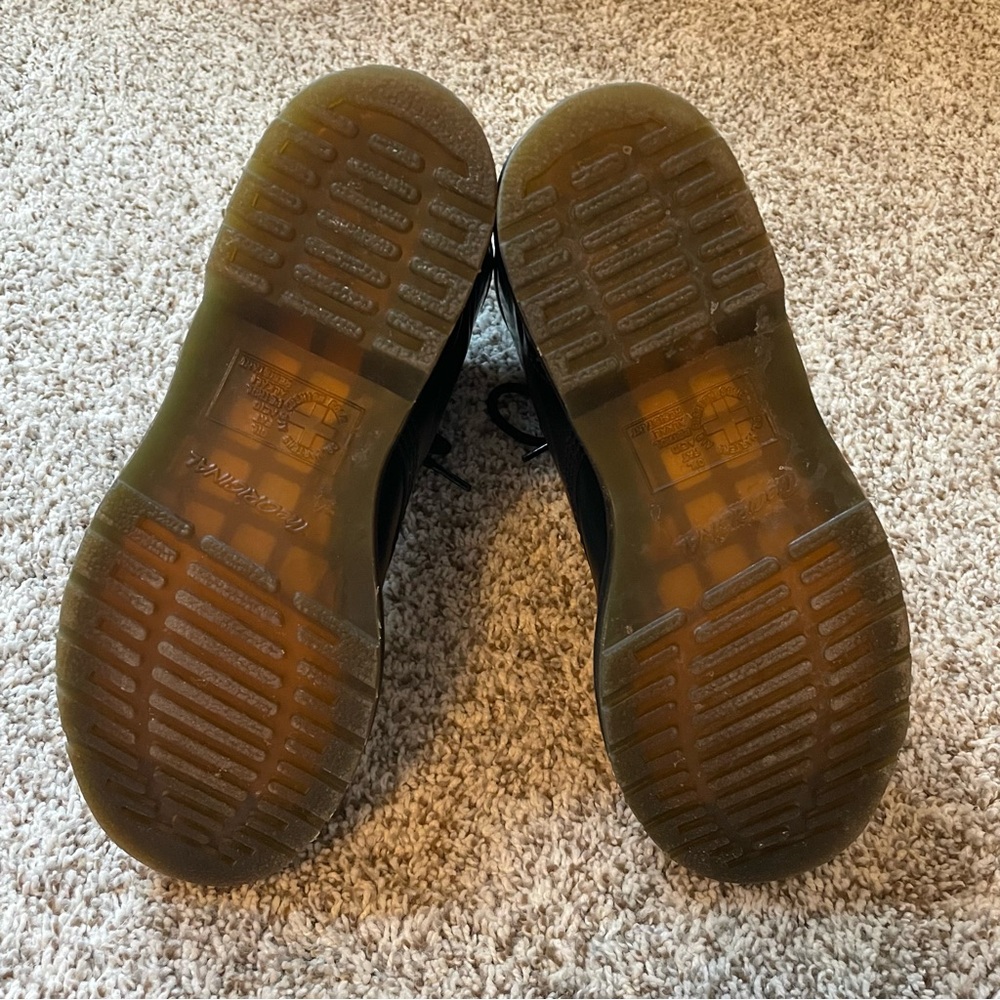 Dr. Martens 1460 Black Leather Boots - Picture 6 of 7